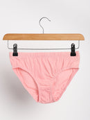 Livbio Organic Cotton & Naturally Dyed Womens Rose Pink & Soil Brown Combo Underwear - Pack of 2