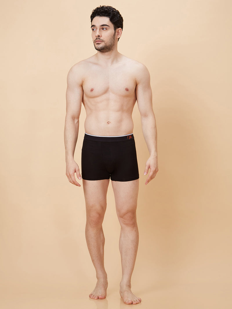 Roar for Good Black Underwear for Men | Made from Bamboo Trunks| Softer than Cotton | Anti odour | No-Marks waistband