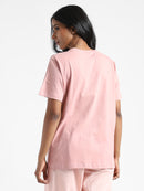 Livbio Organic Cotton & Naturally Dyed Earth Pink Women's T-shirt