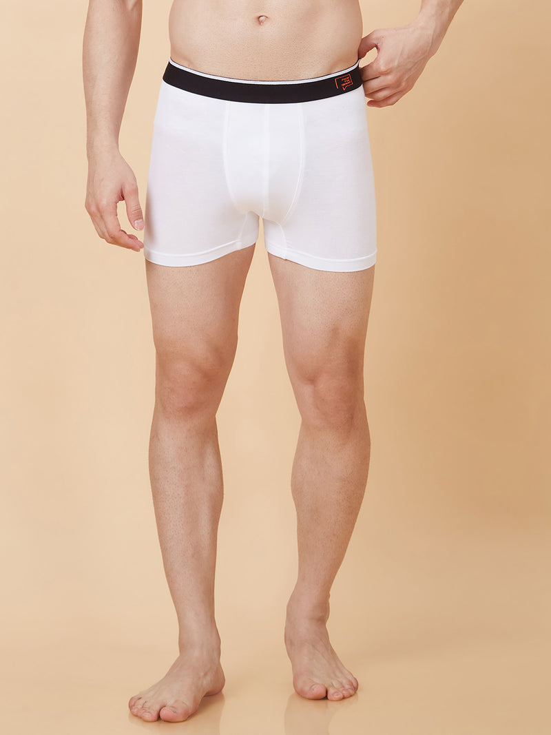 Roar for Good White Underwear for Men | Made from Bamboo Trunks| Softer than Cotton | Anti odour | No-Marks waistband