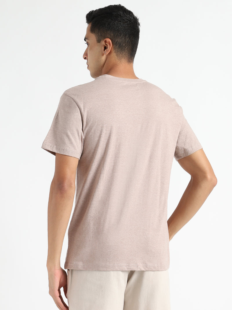 Livbio Organic Cotton & Naturally Fiber Dyed Soil Brown Men's T-shirt