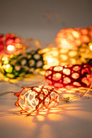 GreenKraft Multicoloured Bell Handcrafted Bamboo String Light