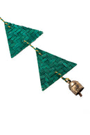 GreenKraft Rangeela Handcrafted Bamboo Door Hanging for Decor - Set of 2