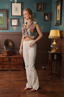 Label Muslin Palette Crop Jacket