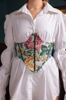 Label Muslin Ivory Frame Corset Shirt