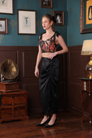 Label Muslin Shadow Sonata Skirt Set