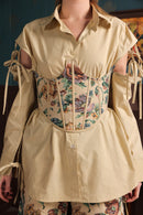 Label Muslin Daisy Charm Corset Pant Set