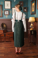 Label Muslin Emerald Poise Skirt Set