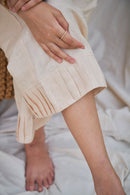 The Conscious Closet White Rock and Congo Brown Rock Shadow Jumpsuit