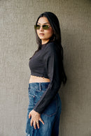 The Conscious Closet Black Ebony Ash Slate Top