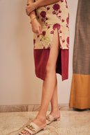 The Conscious Closet Congo Brown  Soulful Pod Long Detachable Dress