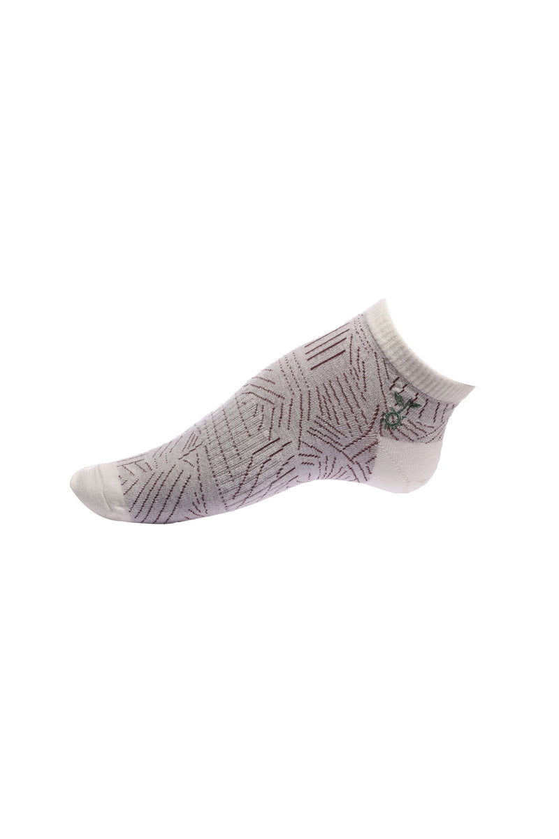 Griped Low Cut Striped Hemp Socks Pack of 3