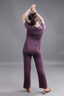 Carbontree Women Plum Bamboo Lounge Pant