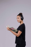 Carbontree Women Carbon Black Bamboo Tee