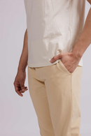 Carbontree Organic Cotton Men Butter Scotch Carbon Lightweight T-Shirt