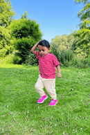 Momokos - 100% Organic Cotton Striped Tee