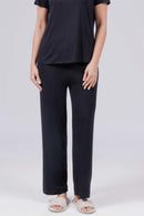 Carbontree Women Carbon Black Bamboo Lounge Pant