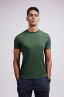 Carbontree Organic Cotton Men Pine Green Carbon Lightweight T-Shirt