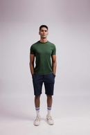 Carbontree Organic Cotton Men Pine Green Carbon Lightweight T-Shirt
