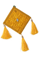 GreenKraft Patang Handcrafted Bamboo Door Hanging for Decor - Set of 3