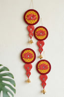 GreenKraft Saroj Handcrafted Bamboo Hanging- Set of 2