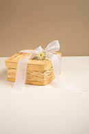 GreenKraft Sora Handcrafted Bamboo Square Box - Set of 3