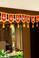 GreenKraft Diya Handcrafted Bamboo Toran