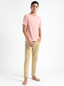 Livbio Organic Cotton & Naturally Dyed Earth Pink Men's T-shirt
