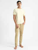 Livbio Organic Cotton & Naturally Dyed Turmeric Yellow Men's T-shirt