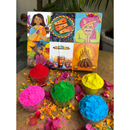 Natural Holi Gulaal Gift Box | Pack of 5 Colors in a box