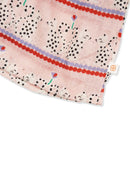 Greendigo Organic Cotton Pack of 1 Frock for Newborn Baby Girls - Pink