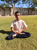 Livbio Organic Cotton & Naturally Fiber Dyed Baby Pink Kids T-shirt