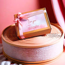 Thenga Eco-Friendly Love Gifts/Hampers Set with 1 Rose Candle, 2 Wine Glasses and a Message Card