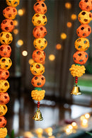 GreenKraft Bagh Handcrafted Bamboo Door Hanging for Decor - Set of 2