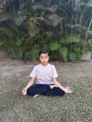 Livbio Organic Cotton & Naturally Fiber Dyed Soil Brown Kids T-shirt