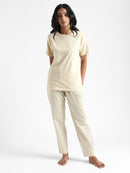 Livbio Organic Cotton & Naturally Fiber Dyed Lemon Yellow Women's T-shirt