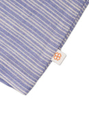 Greendigo Organic Cotton Pack of 1 Shirt for Newborn Baby Boys - Blue and White