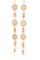 GreenKraft Kamala Handcrafted Bamboo Streamer - Set of 2