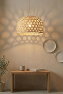 GreenKraft Elara Handcrafted Bamboo Lampshade