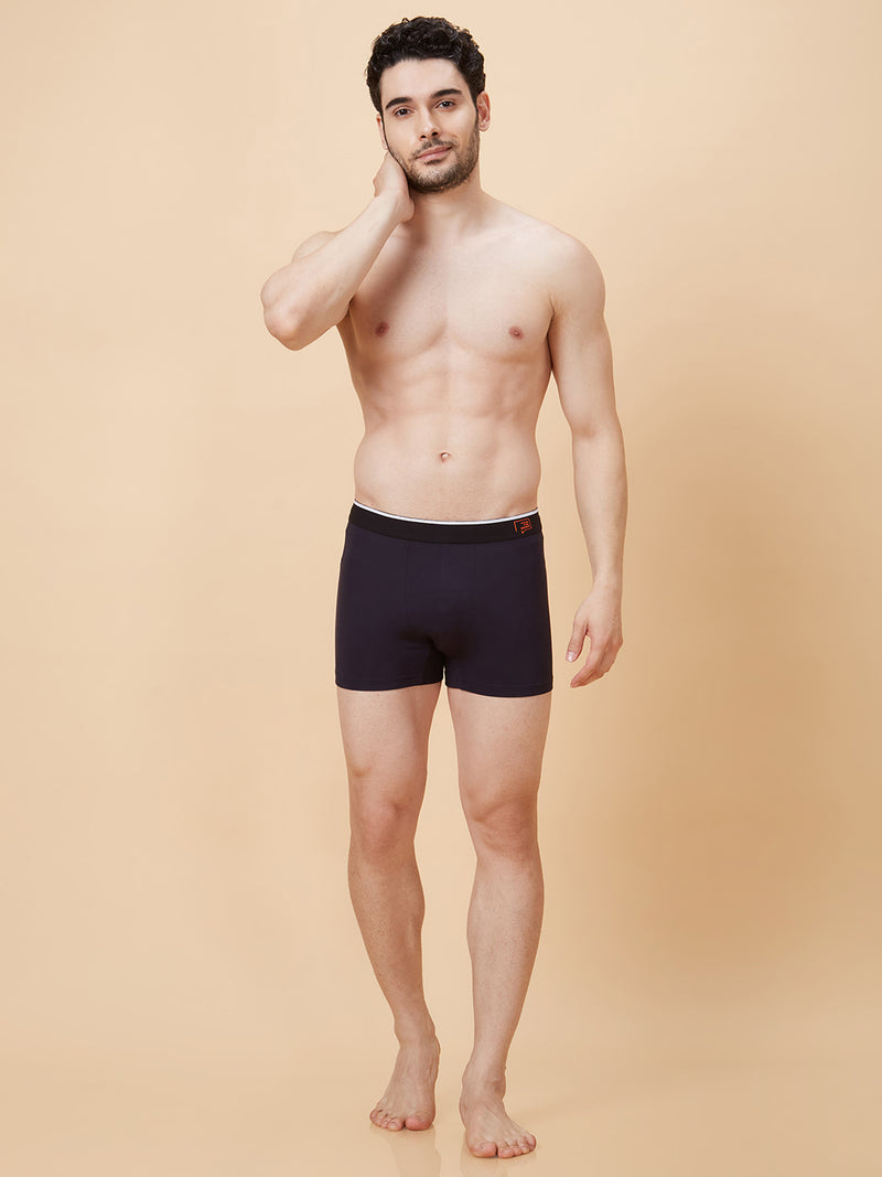 Roar for Good Blue Underwear for Men | Made from Bamboo Trunks| Softer than Cotton | Anti odour | No-Marks waistband