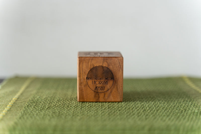 White Light Elements Affirmation Cube