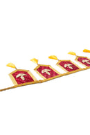 GreenKraft Diya Handcrafted Bamboo Toran