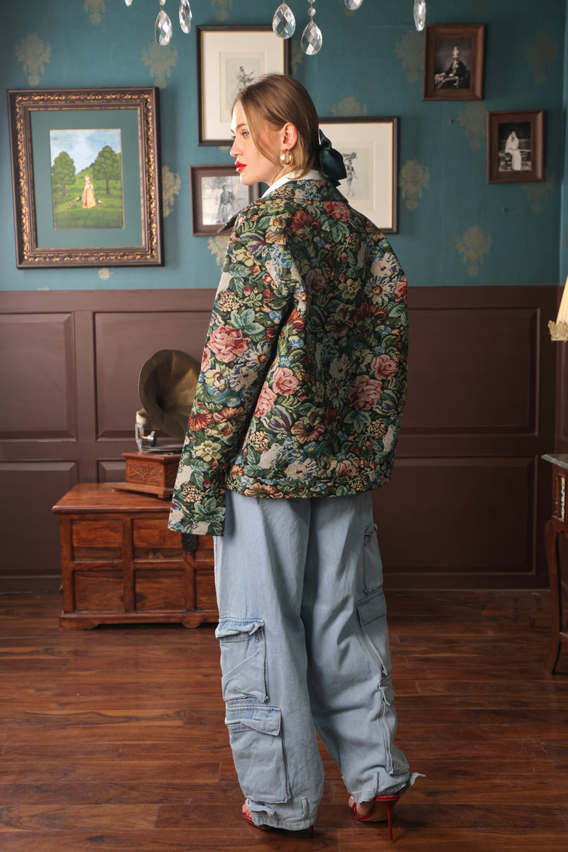 Label Muslin Forest Frame Jacket Set