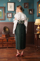 Label Muslin Ivy Drape Skirt Set