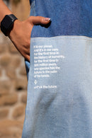 Un Denim - Panelled Shift Dress | Lightweight Denim