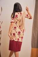 The Conscious Closet Congo Brown  Soulful Pod Long Detachable Dress