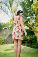 The Conscious Closet Congo Brown Poppy Soul Short Dress