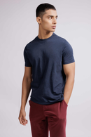 Carbontree Organic Cotton Men Denim Mel Carbon Lightweight T-Shirt