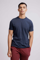 Carbontree Organic Cotton Men Denim Mel Carbon Lightweight T-Shirt
