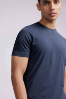 Carbontree Organic Cotton Men Denim Mel Carbon Lightweight T-Shirt